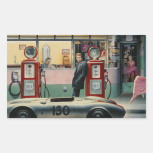 Destiny Highway Rechthoekige Sticker