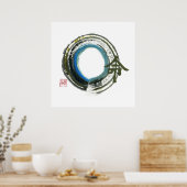 Destiny in Zen, Enso Poster (Keuken)