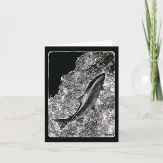 "Destiny" — Kaart van leapende zalm