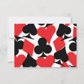 Destiny Las Vegas Wedding Carte de réponse RSVP (Dos)