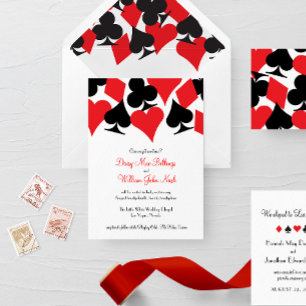 Destiny Las Vegas Wedding Invitation Kaart