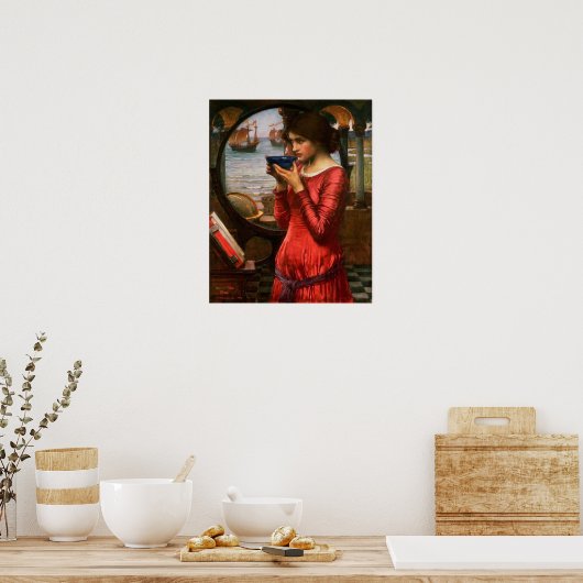 Destiny par John William Waterhouse Poster (Cuisine)