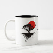 Destiny Tweekleurige Koffiemok (Links)