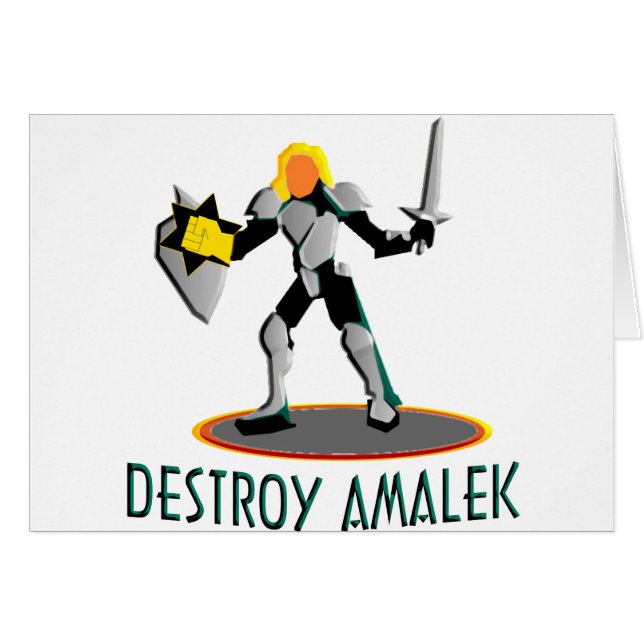 Destroy Amalek (Voorkant Horizontaal)