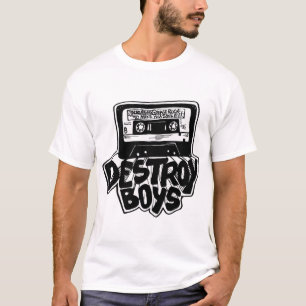 Destroy Boys Cassette Punk, Garage Rock Destroy Bo T-shirt