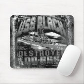 Destroyer Black Muismat Mousepad (Met muis)
