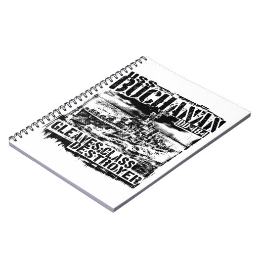 Destroyer Buchanan Notitieboek (Linkerzijde)
