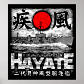 Destroyer Hayate Poster (Voorkant)