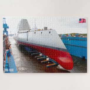 DESTROYER MET GIDDELDE MISSIE - DDG-1000 (20x30 IN Legpuzzel
