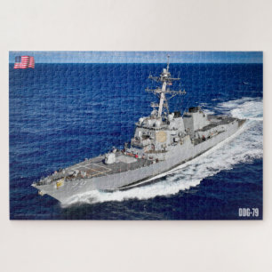 DESTROYER MET GIDDELDE MISSIE - DDG-79 (20x30 INCH Legpuzzel