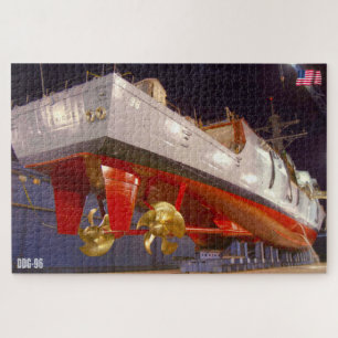 DESTROYER MET GIDDELDE MISSIE - DDG-96 (20x30 INCH Legpuzzel