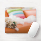 destructieve hond muismat (Met muis)