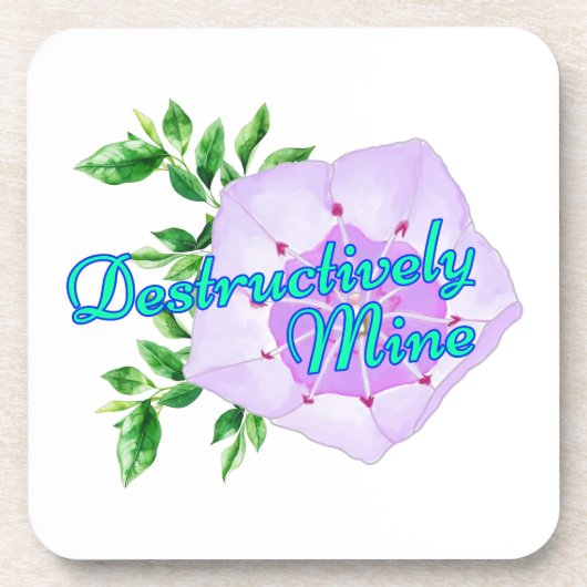 Destructively Mine Bier Onderzetter (Voorkant)