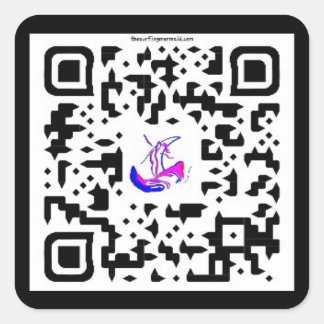 #deSurfendezeemeermin #SWAG@MAGHIE.ORG Vierkante Sticker