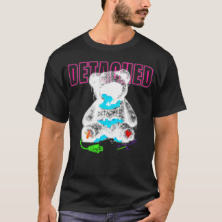Detachment Dark Teddy Bear Grafische T-shirt