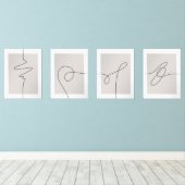 Détail Abstrait moderne simple et élégant (Parquet)