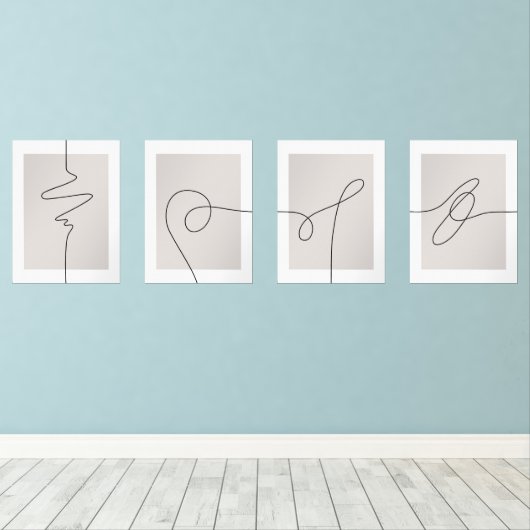 Détail Abstrait moderne simple et élégant (Parquet)