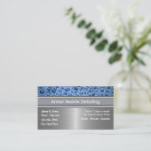 Détail automatique des Cartes de visite (Debout devant)