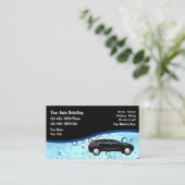 Détail automatique des Cartes de visite (Debout devant)