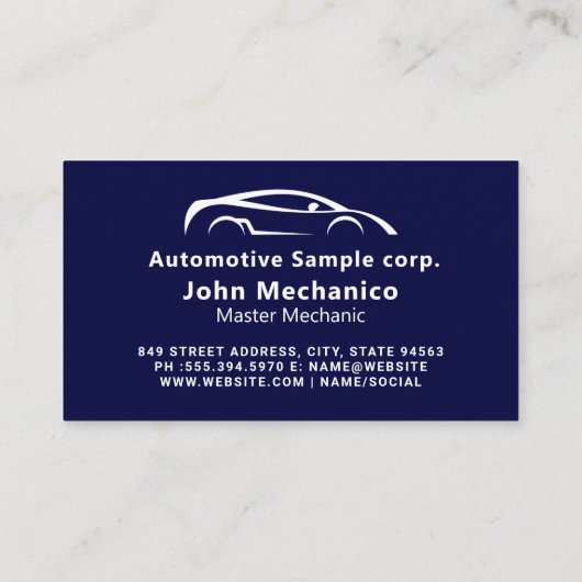 Détail automatique Laver voiture Élégant Carte de  (Dos)