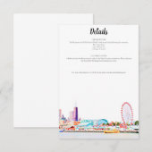 Détail de la carte de Chicago (Devant / Derrière)