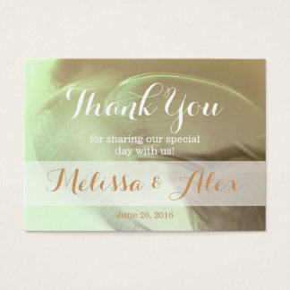 Détail de la fleur romantique - Merci