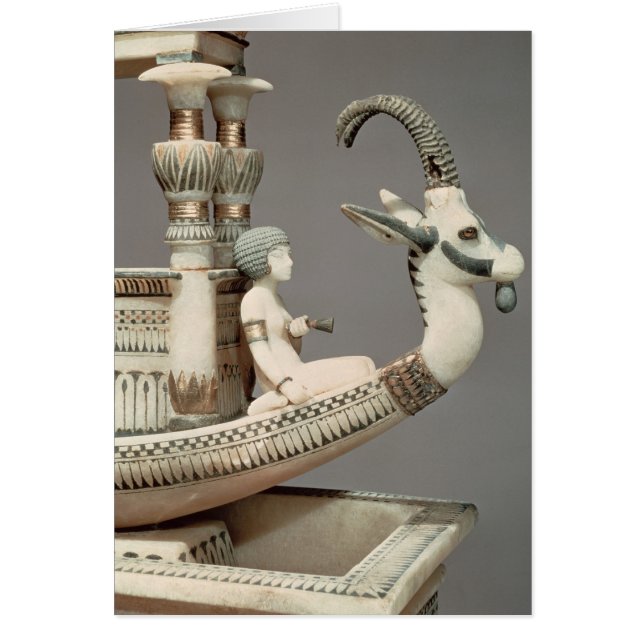 Détail de la proue d'un bateau avec la tête de la  (Devant)