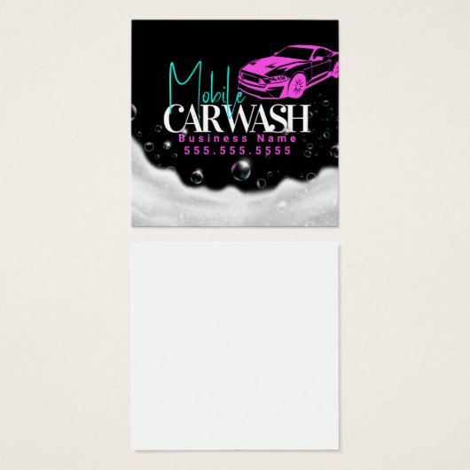 Détail du lavage de voiture mobile (Devant & derrière)