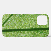 Détail d'un Coque à feuilles vertes pour iPhone Ca (Verso (horizontal))