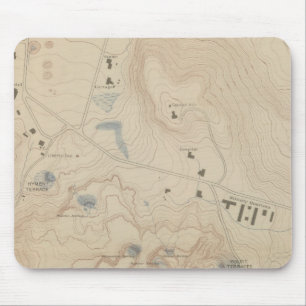 Detail Map van Mammoth Hot Springs Muismat