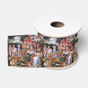 Detail uit Processie van de Magus Melchior Grosgrain Lint