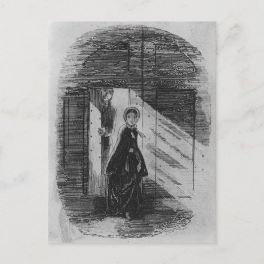 Detail van Amy Dorrit Briefkaart (Voorkant)