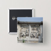 Detail van Arch Constantine Vierkante Button 5,1 Cm (Voorkant /achterkant)