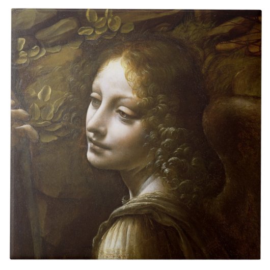 Detail van de Angel Tegeltje (Voorkant)