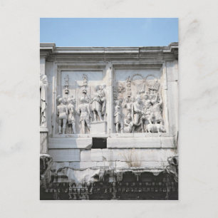 Detail van de Arch of Constantine Briefkaart