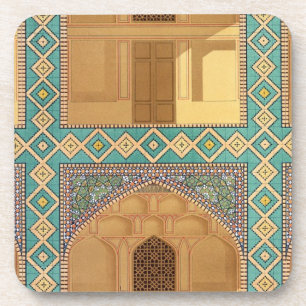 Detail van de Courtyard Arcades in de Medrese-i-S Drankjes Onderzetter