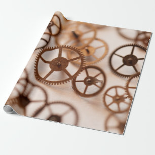 Detail van de deelverpakking, zakformaat, horloge, cadeaupapier