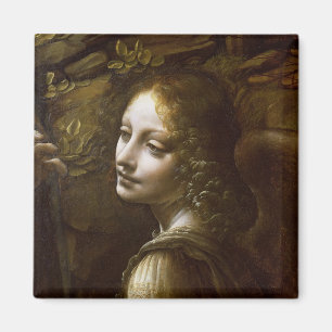 Detail van de engel, van de Maagd van de Magneet