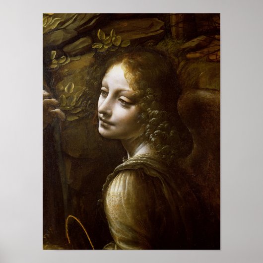 Detail van de engel, van de Maagd van de Poster (Voorkant)