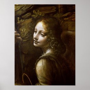 Detail van de Engel, van Virgin van Poster