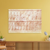 Detail van de reliëffries op het Oosten Canvas Afdruk (Insitu (Woonkamer))