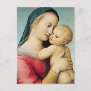 Detail van de Tempi Madonna, 1508 Briefkaart