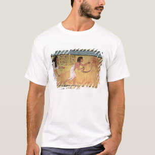 Detail van een oogstplaats op de oostmuur t-shirt