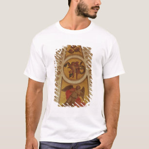 Detail van engelen uit de koepel, gebouwd 1635-42 t-shirt