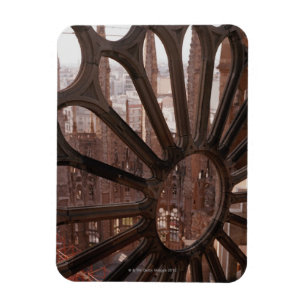 Detail van La Sagrada Familia, Barcelona, Spanje Magneet