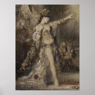 Detail van Salome en Apparatuur van de Moreau-Wate Poster