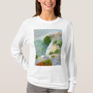 Detail, Waterval in de Mist, T-Shirt voor vrouwen