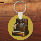  detailhandel, Antiek kasregister Sleutelhanger (Voorkant)