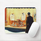 detailhandel, winkelen voor Mannen Muismat (Met muis)