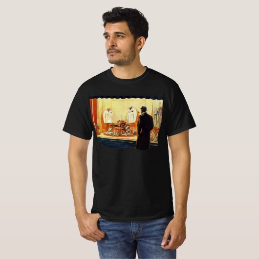  detailhandel, winkelen voor Mannen T-shirt (Voorkant volledig)